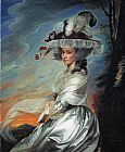 John Singleton Copley Canvas Paintings - Mrs. Daniel Denison Rogers